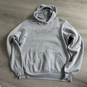 Women’s Gray Wildroot Flower Co Hoodie